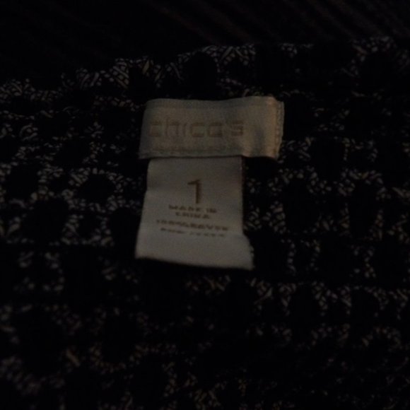 Chico's Strapless Sun Dress / Maxi Skirt Chico's Sz 1 / S - Picture 5 of 5